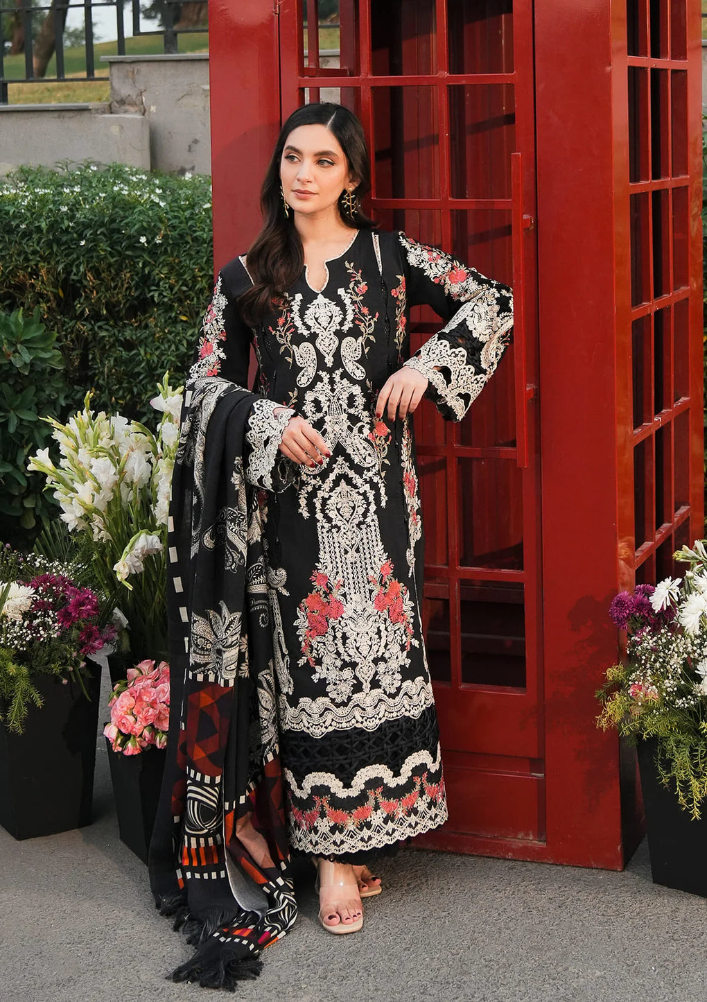Elaf Premium | Winter Pashmina Shawl Collection | EPW-2B Forever Your????????????s - House Of Anaya