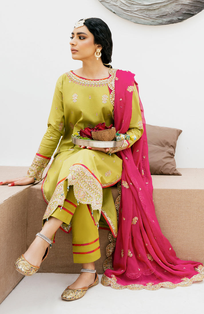 Emaan Adeel | Gul Mohr Eid Pret | ESHAL - House Of Anaya