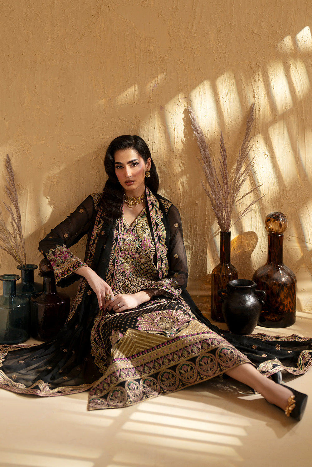 Maryum N Maria | Luxury Stitched | 3 Piece Embroiderd Chiffon MERNEITH - FSU5665