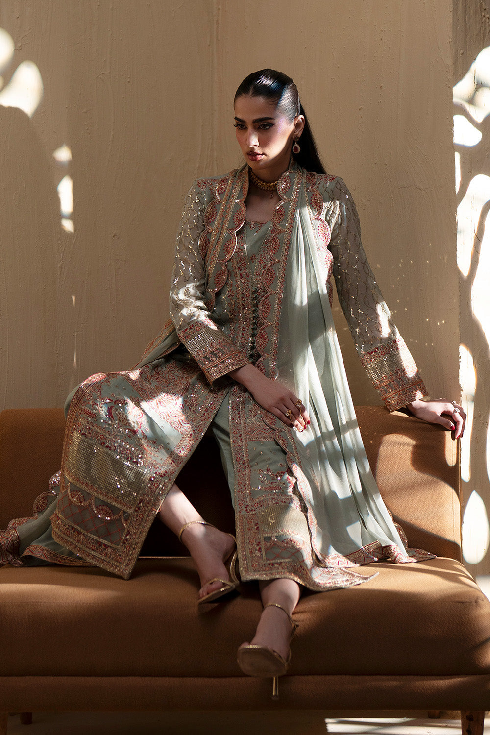 Maryum N Maria | Luxury Stitched | 3 Piece Embroiderd Chiffon BASTET - FSU5668