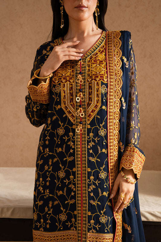 Maryum N Maria | Luxury Stitched | 3 Piece Embroirdered Chiffon ZEHRA - FSU5600