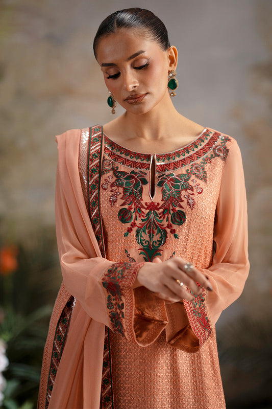 Maryum N Maria | Luxury Stitched | 3-Piece-Embroiderd-Chiffon OMISHA - FWU5697