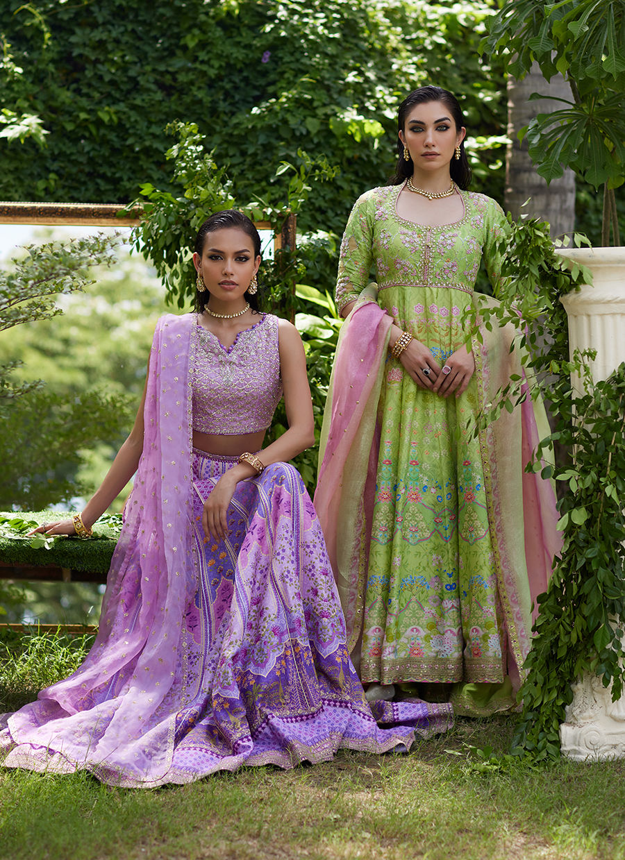 Farah Talib Aziz | Mayna Festive Prints 24 | Ferazia Embellished Lehenga Choli
