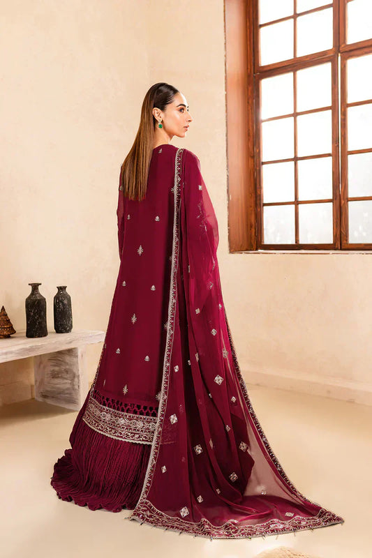 Farasha | Ritizer Festive Formals | Majestic Rouge - House Of Anaya