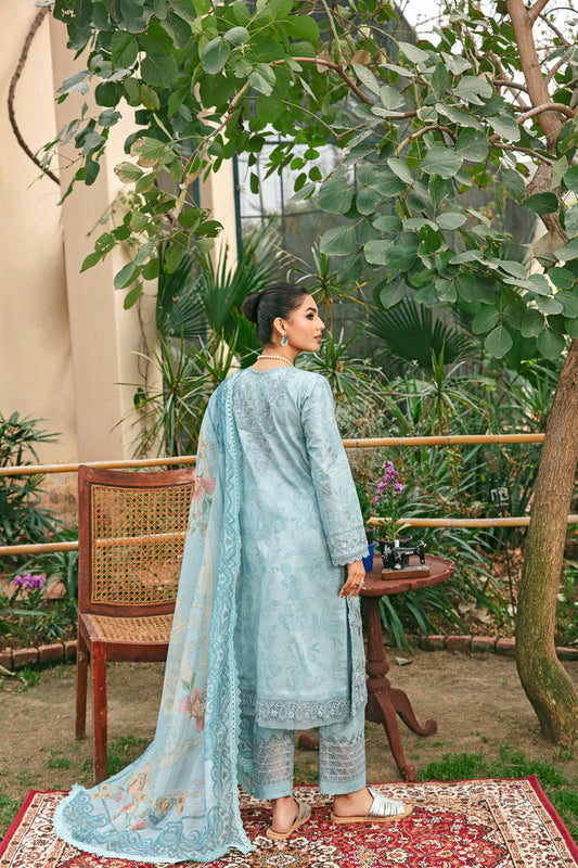 Florent | Luxury Lawn 24 | FFL-8B - House Of Anaya