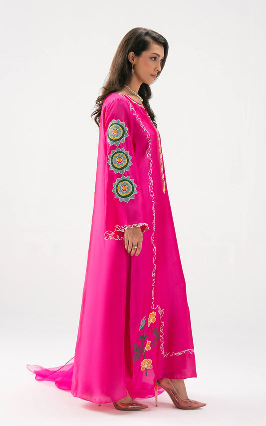 Asifa and Nabeel | Celevara | Fuchsia Flame