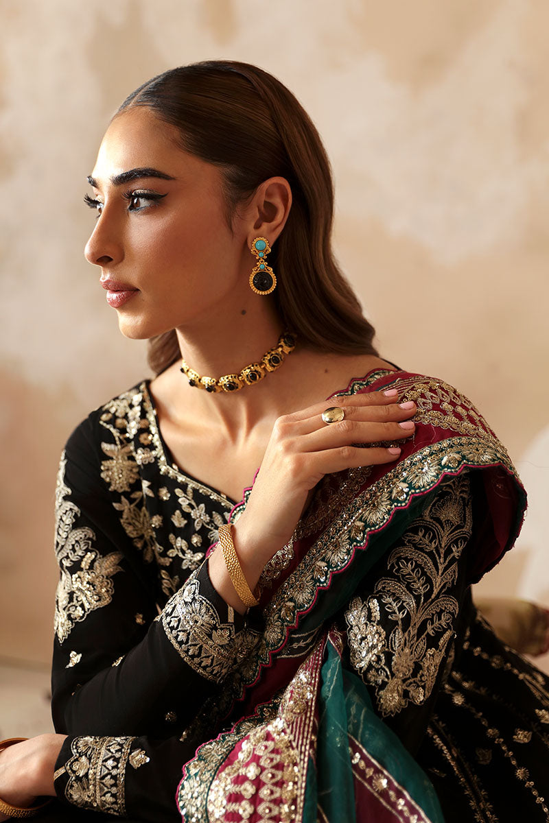 Gulaal | Shehrnaaz Raw Silk | Nazmil - House Of Anaya