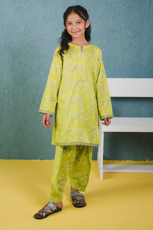 Zellbury Girls | 2 Piece Lawn | Kurta Trouser - 2410 - Libasekhas