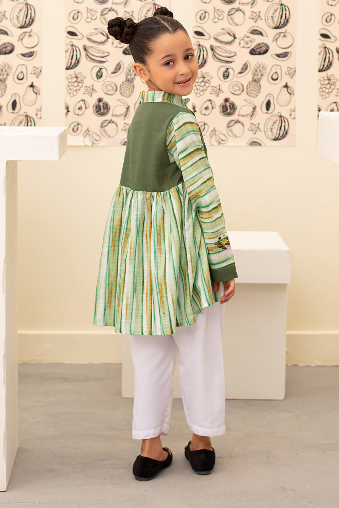 Zellbury Girls | 1 Piece Khaddar | Kurta - 1227 - Libasekhas