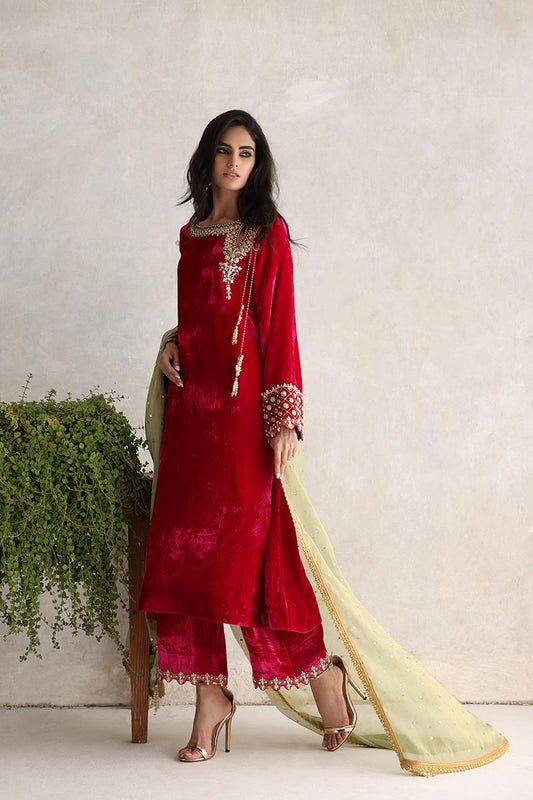 Sana Abbas | Velvet Formals | GULAAL - House Of Anaya