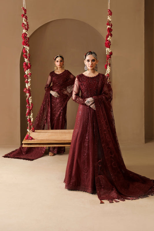 Alizeh | Reena Wedding Formals | AF-HM-4022-GULAB - House Of Anaya