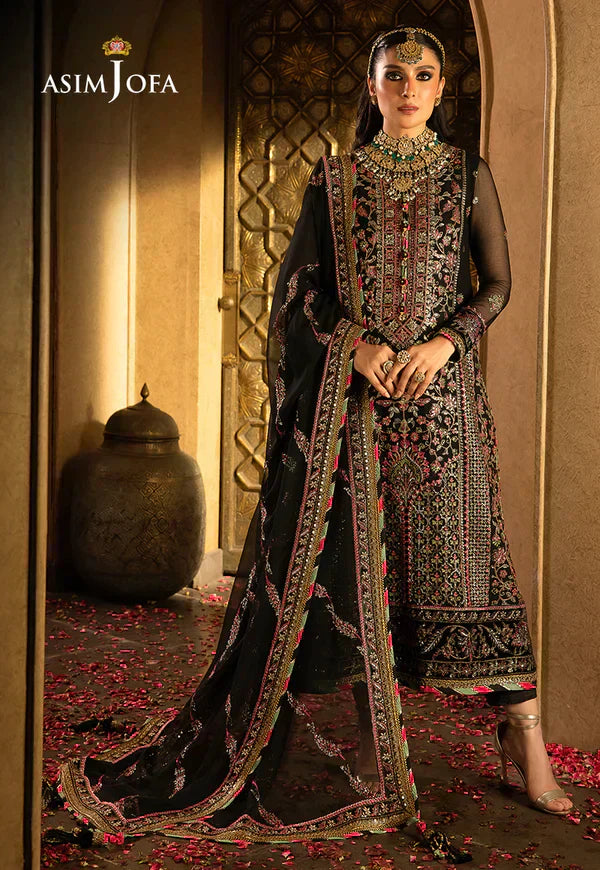 Asim Jofa | Velvet Festive 23 | AJVF-01 - House Of Anaya