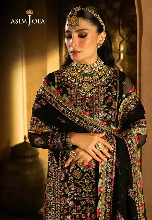 Asim Jofa | Velvet Festive 23 | AJVF-01 - House Of Anaya