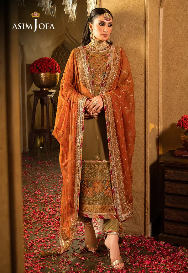 Asim Jofa | Velvet Festive 23 | AJVF-08 - House Of Anaya