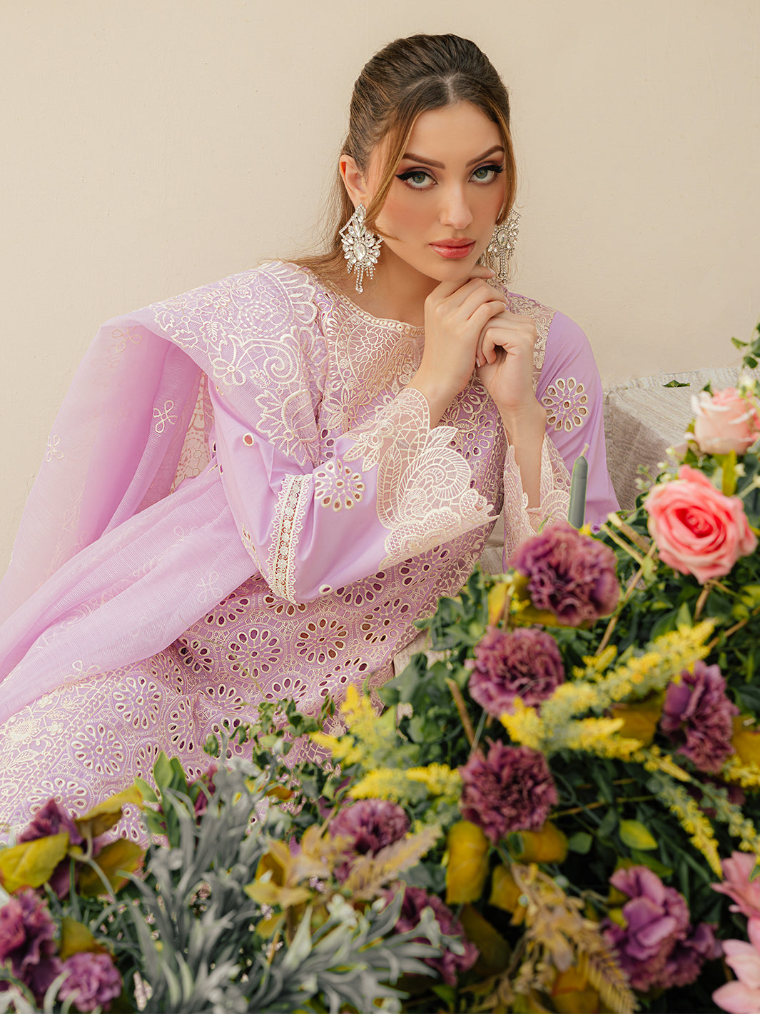 Mahnur | Allenura Luxury Lawn 24 | HARMONY - House Of Anaya