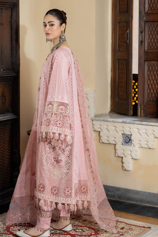 Raeesa Premium | Kimora Lawn Collection | Kimora | HL-17 Irsa - House Of Anaya