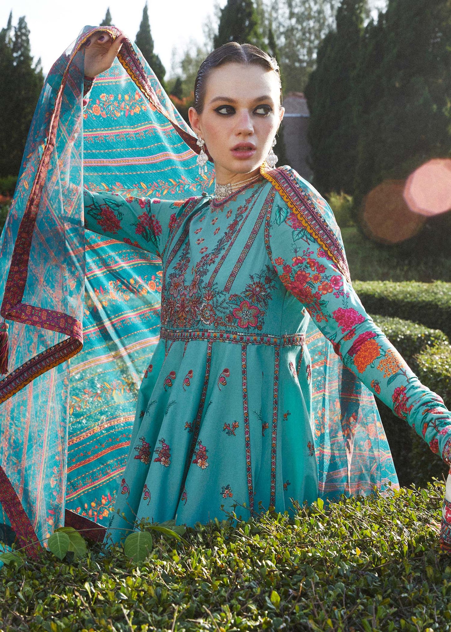 Hussain Rehar | Zaiba-Eid Lawn Collection24 | Jheel - House Of Anaya