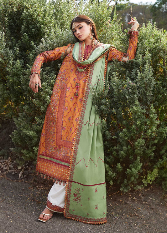 Hussain Rehar | Eid Luxury Lawn SS/24 | Amira - House Of Anaya