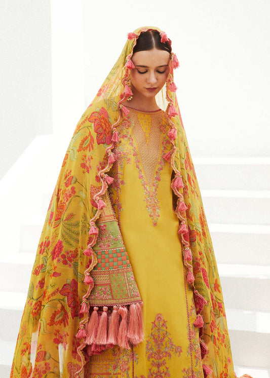 Hussain Rehar | Eid Luxury Lawn SS/24 | EUPHORIA - House Of Anaya