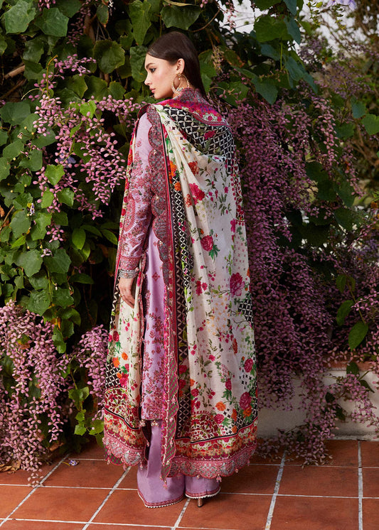 Hussain Rehar | Eid Luxury Lawn SS/24 | Ayzel - House Of Anaya