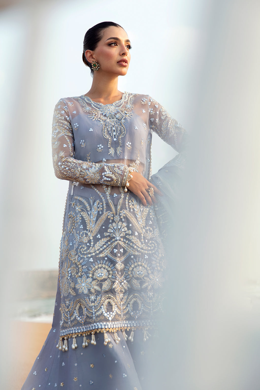 Afrozeh | Dastangoi Wedding Formal'24 | AWE-01 NASHMIA - House Of Anaya