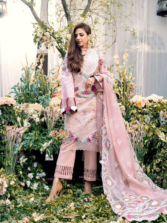 Maryam Hussain – LUXURY LAWN ’23 – L23-07 – BLOOM - Riwayat-e-khas