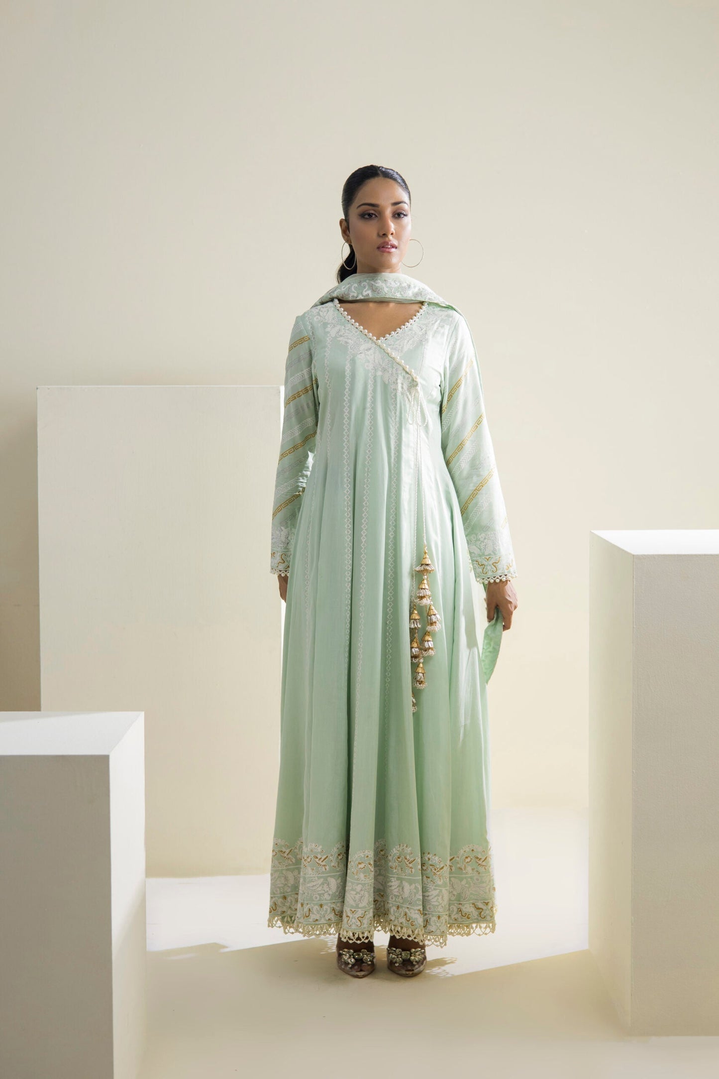 Farhat Jahan | Luxury Pret | Aabroo - House Of Anaya