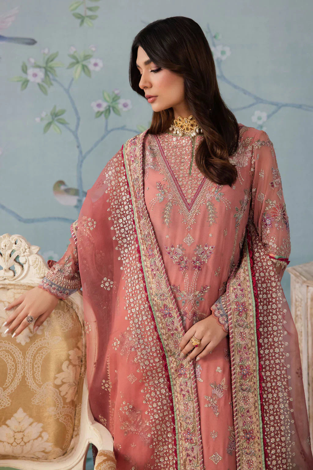 Iznik | Chinnon Chiffon | CC-35 DAREEN - House Of Anaya