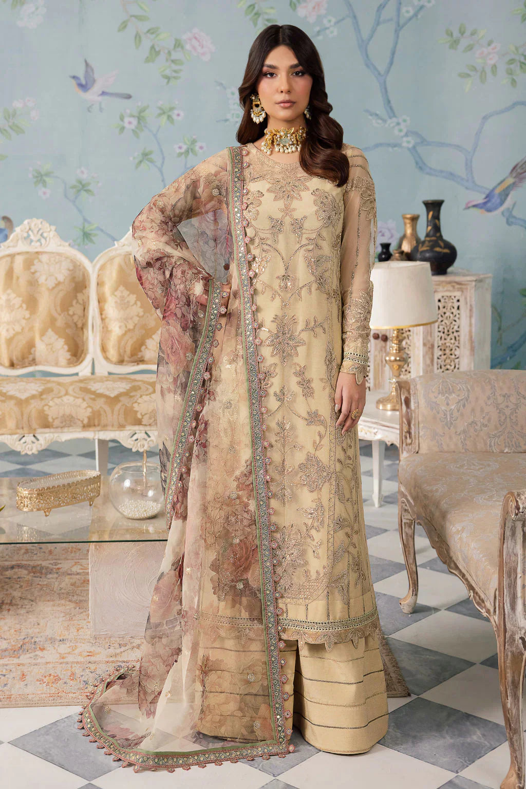 Iznik | Chinnon Chiffon | CC-31 ALYA - House Of Anaya