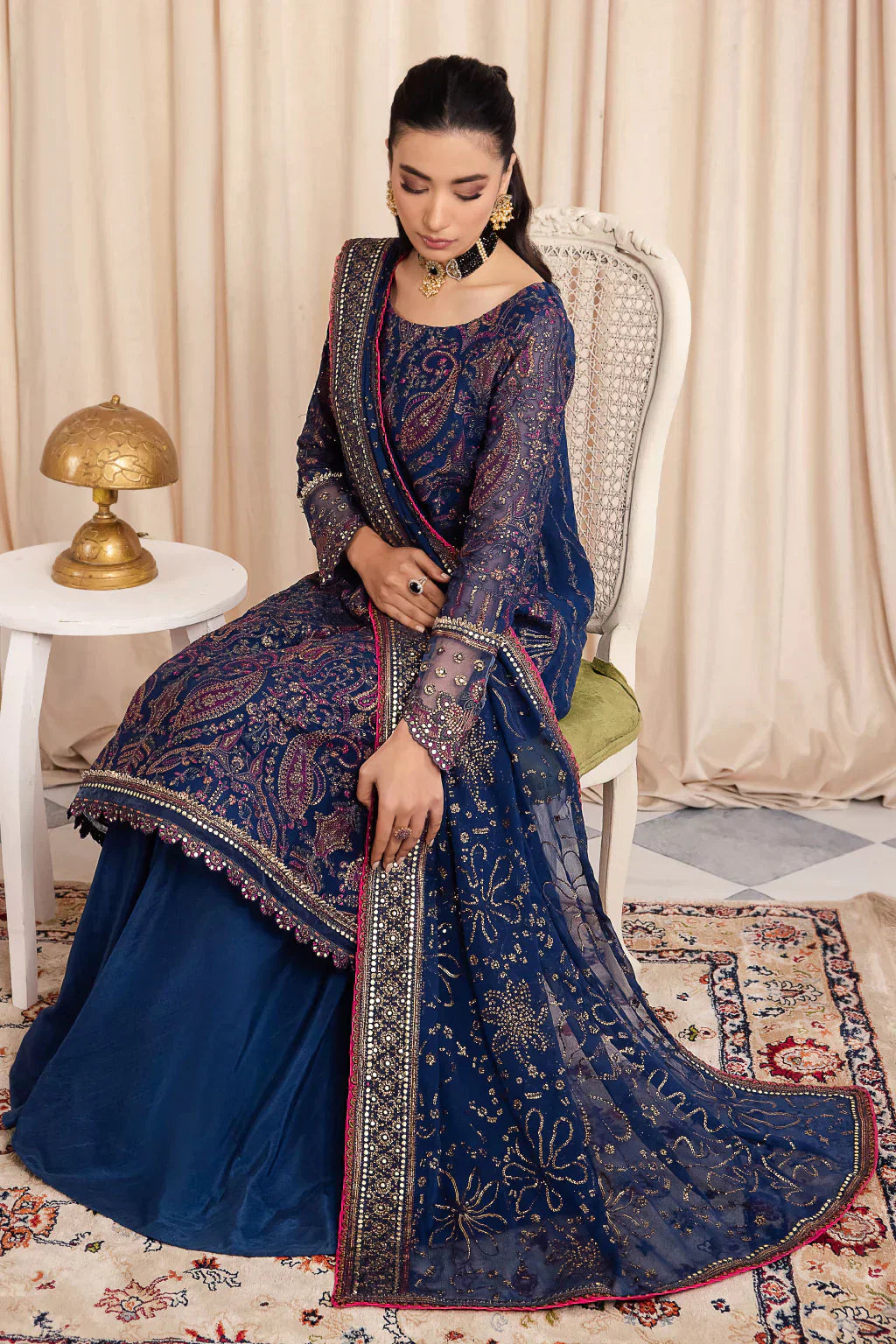 Iznik | Chinnon Chiffon | CC-34 ASHAH - House Of Anaya