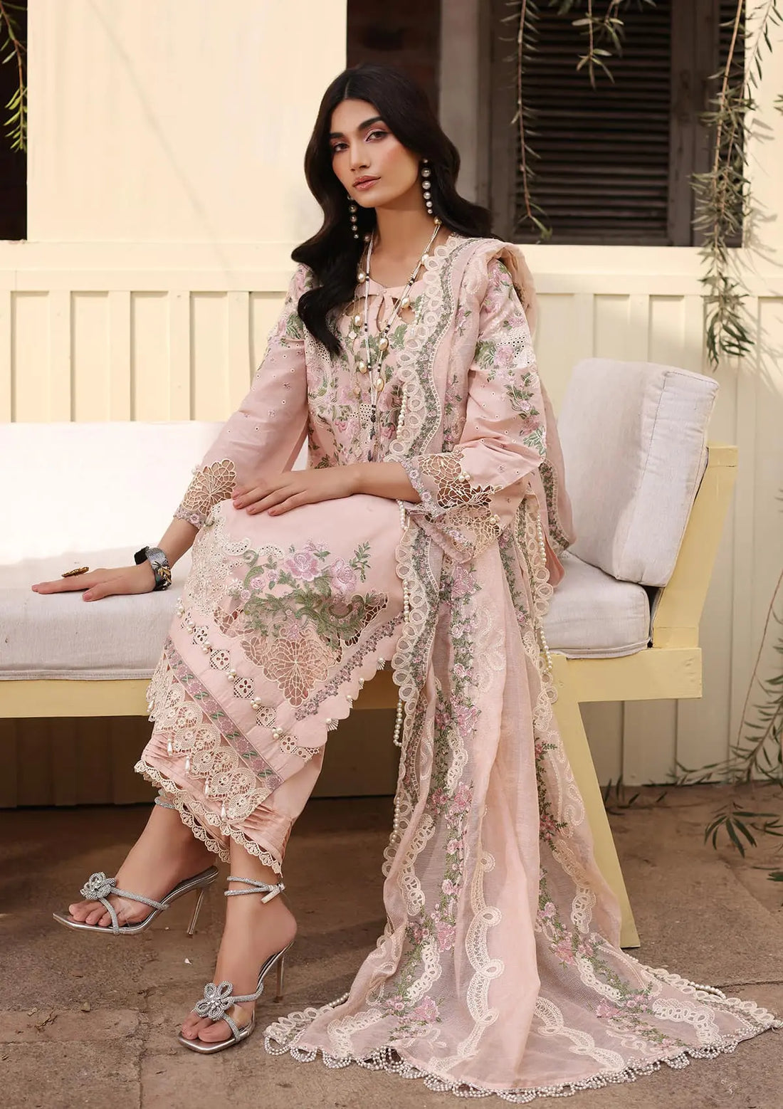 Kahf Premium | Festive Lawn 24 | KFL-09B NORA - House Of Anaya