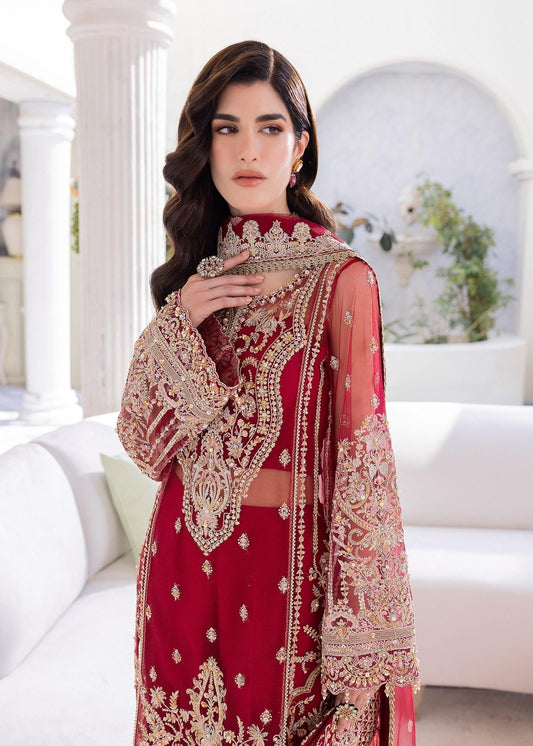 Kanwal Malik | Mirha Wedding Formals | Crimson - House Of Anaya