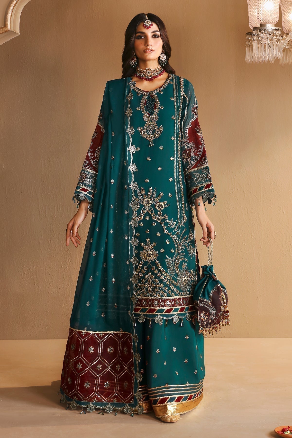 Alizeh | Reena Wedding Formals | AF-HM-4024-KHIVA - House Of Anaya