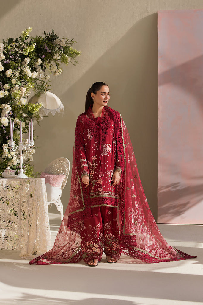 Sobia Nazir | Luxury Lawn 25 | 14A - House Of Anaya