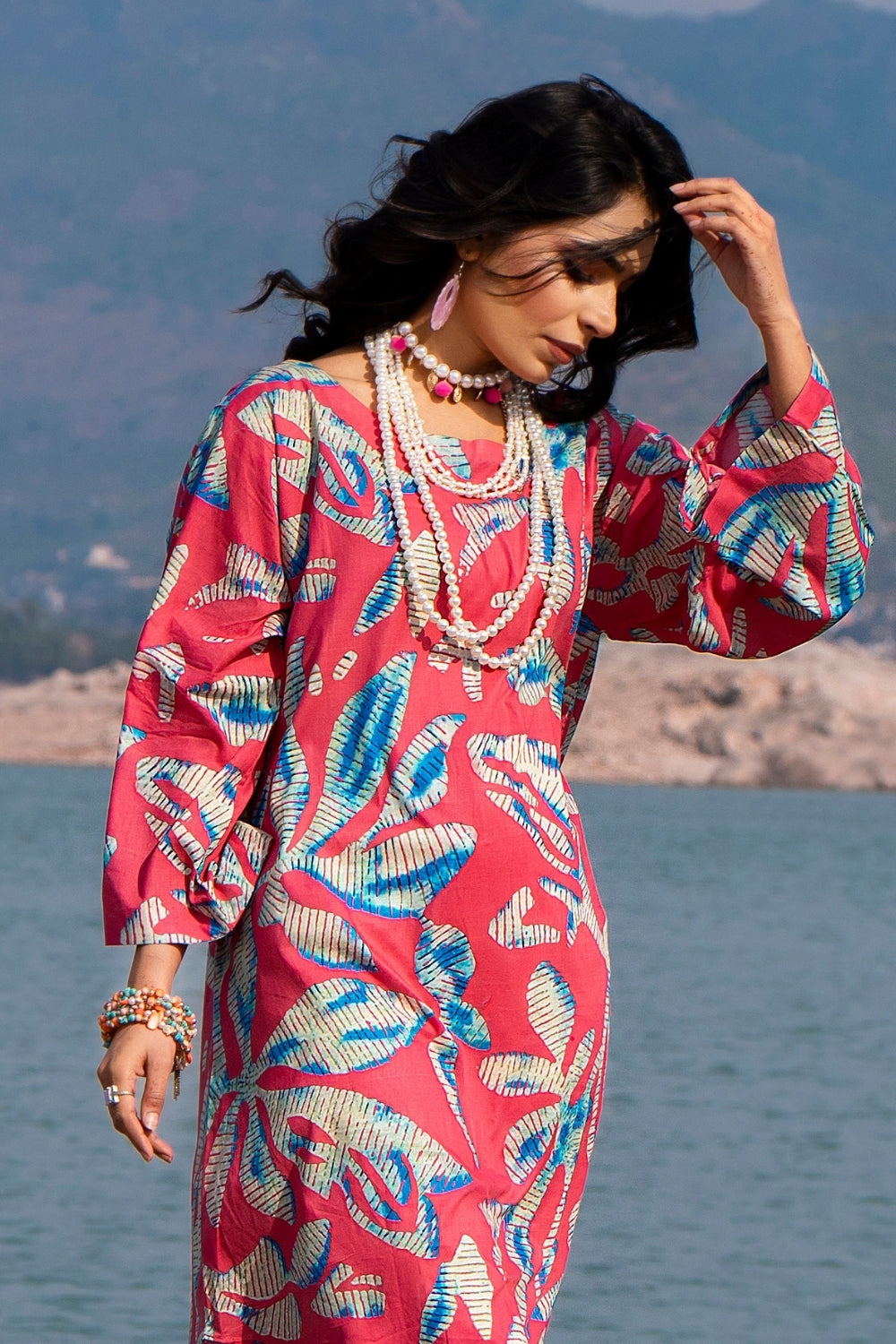 Ittehad | Embroidered Lawn | I-32 - House Of Anaya