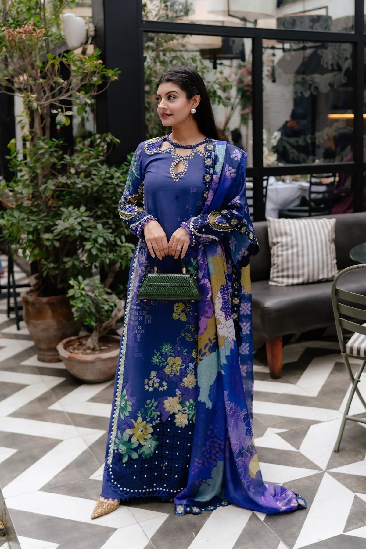 Afrozeh | Luxury Embroidered & Printed Lawn | Lumora