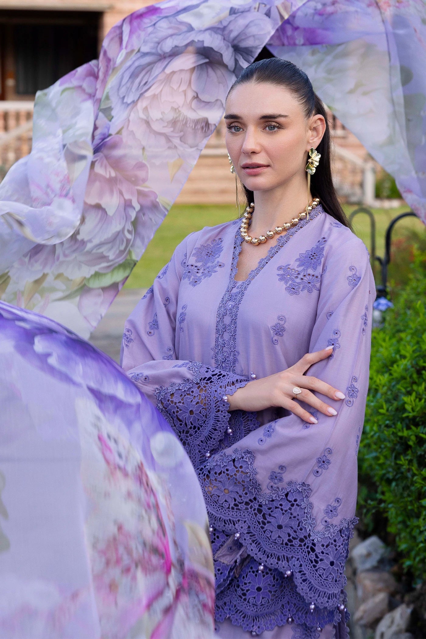 Adans Libas | LASSERKARI-EID PETALS | EID PETAL 1718