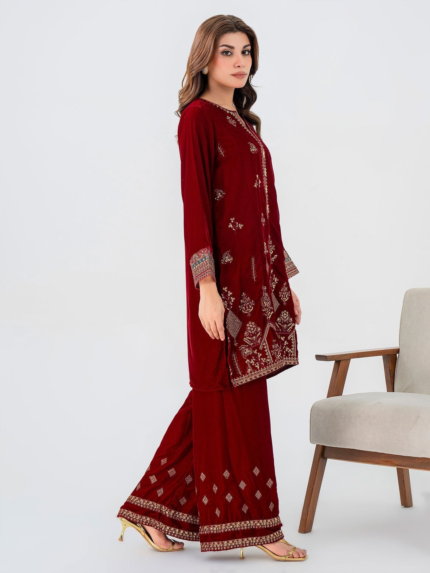 Lime Light | Velvet Pret | V-19 - House Of Anaya