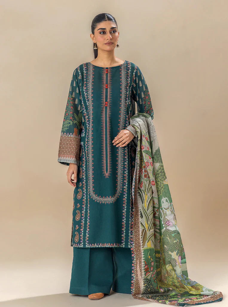 Morbagh | Lawn Collection 24 | CHROME MEADOW - House Of Anaya