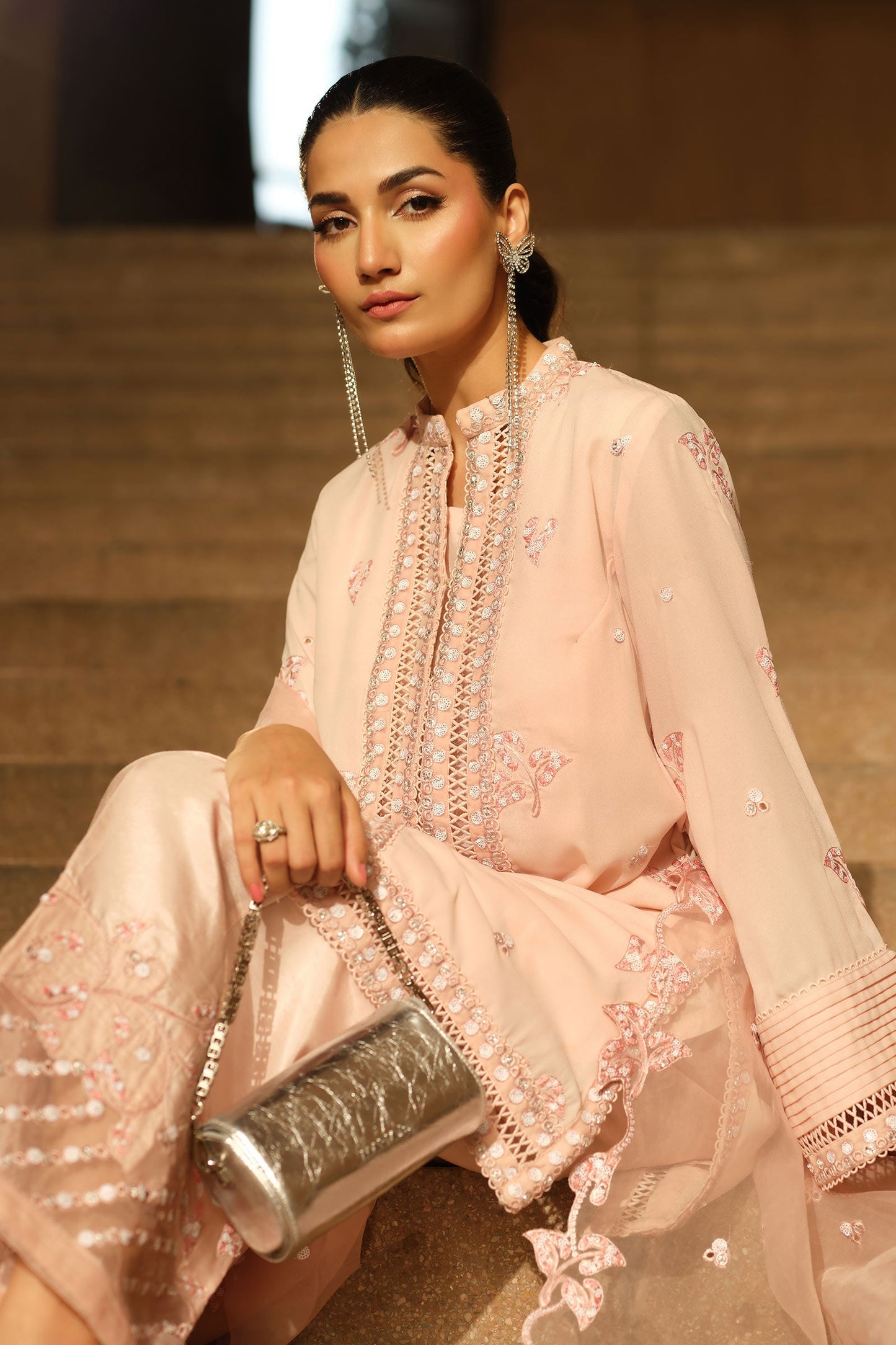 Maria B | Pre fall Dresses | MBS-W25-02 PK