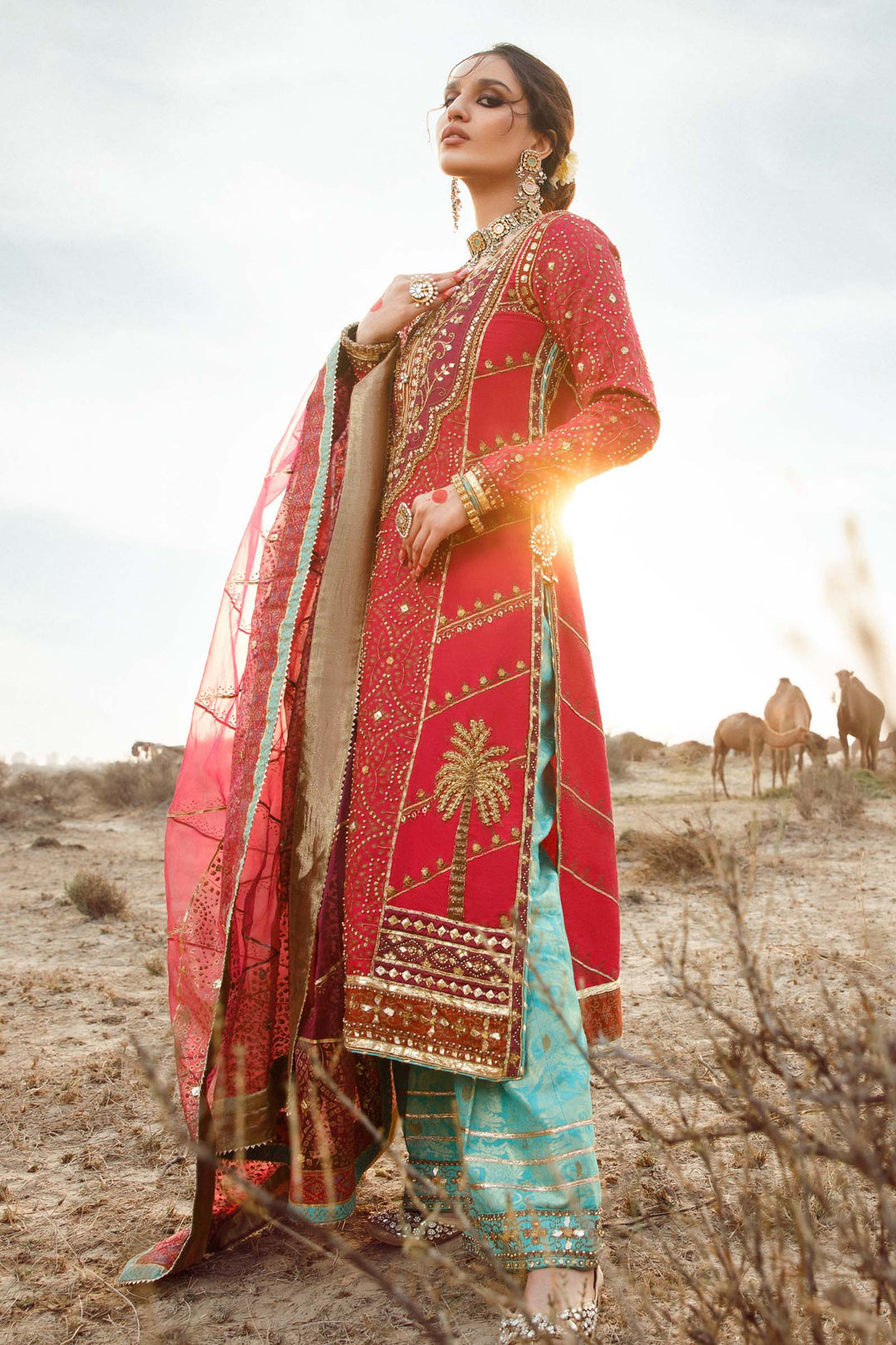 Maria B | Bridal Couture | Chundari - House Of Anaya