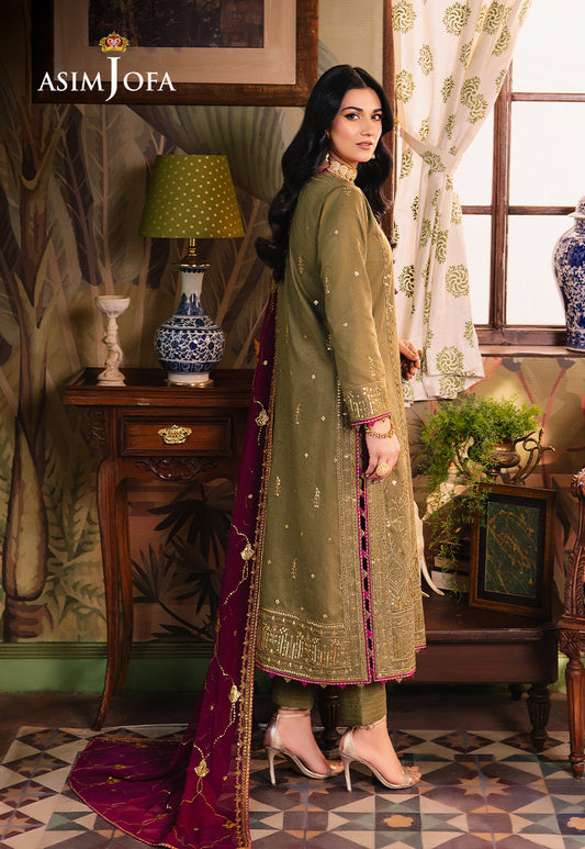 Asim Jofa | Afsanay Luxury Pret | AJLP-08 - House Of Anaya