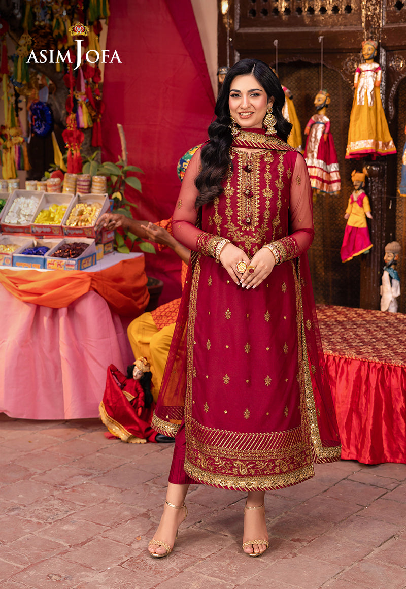 Asim Jofa | Pyaar Diyan Gallan Formals | AJEM-19 - House Of Anaya