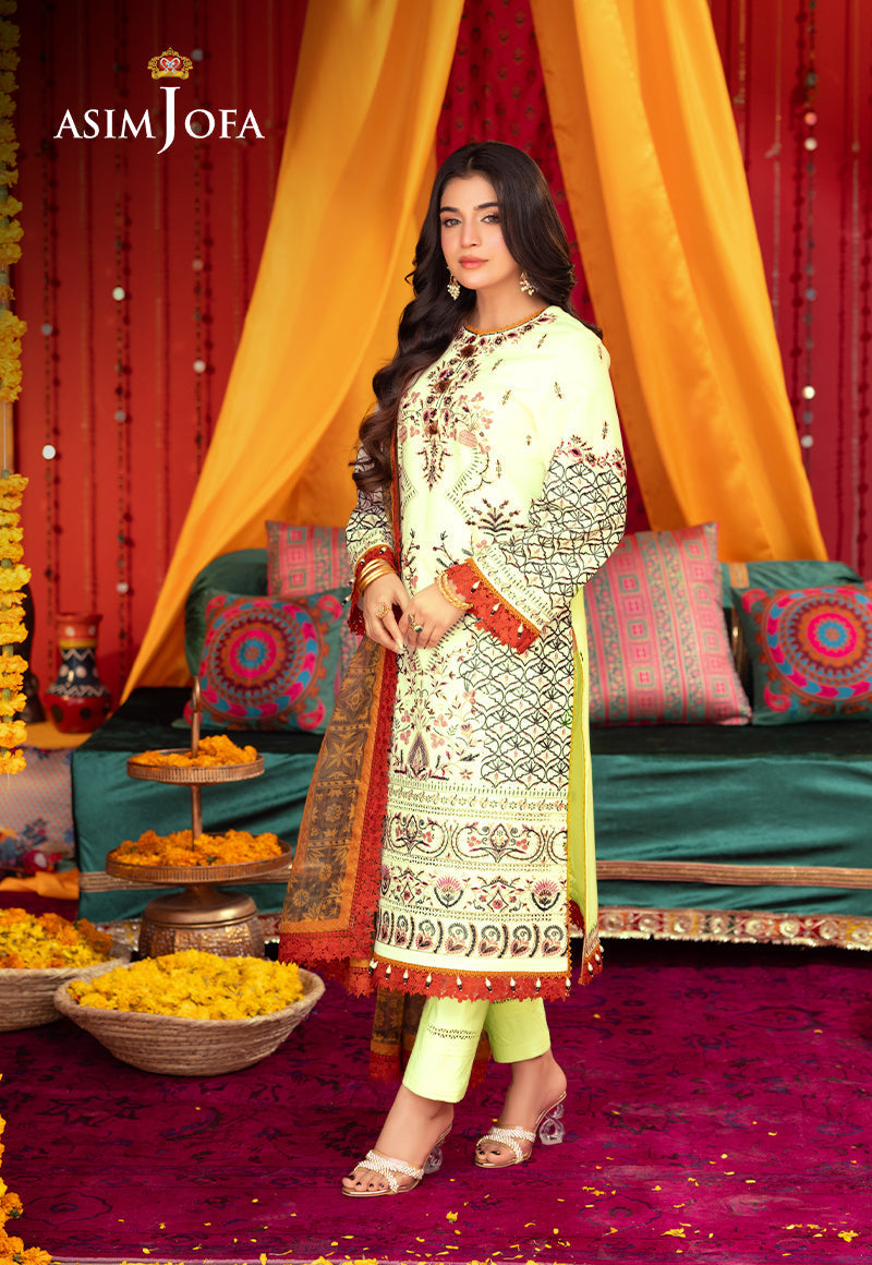 Asim Jofa | Asra Festive Essentials | AJRA-15 - House Of Anaya