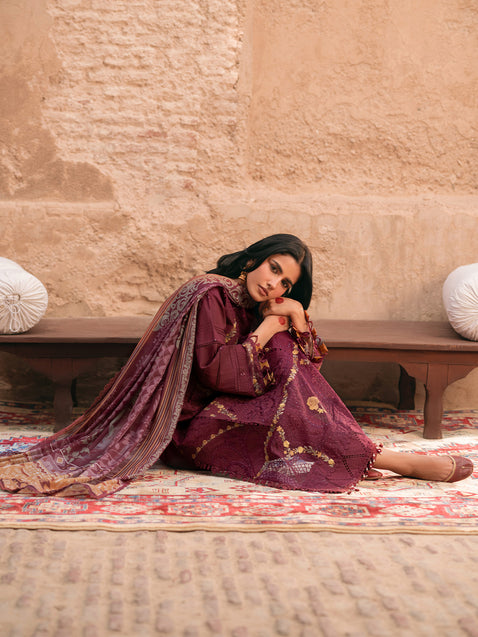 Parishay | Matsani Luxury Lawn 25 | MI - 12