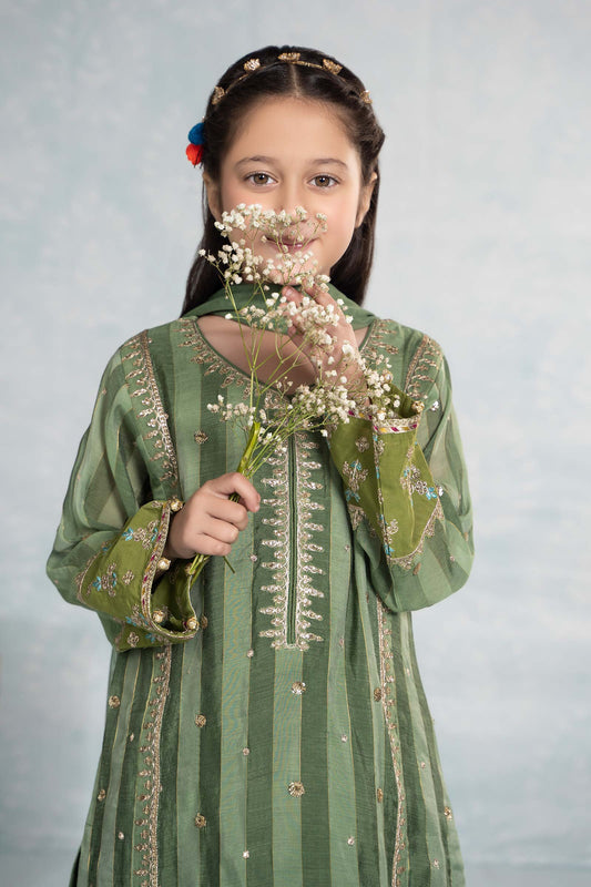 Maria B | 3 Piece Embroidered Yarn Dyed Suit | MKD-EF24-03 - Libasekhas