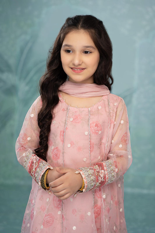 Maria B | 3 Piece Embroidered Lawn | MKS-EF23-03R1 - Libasekhas