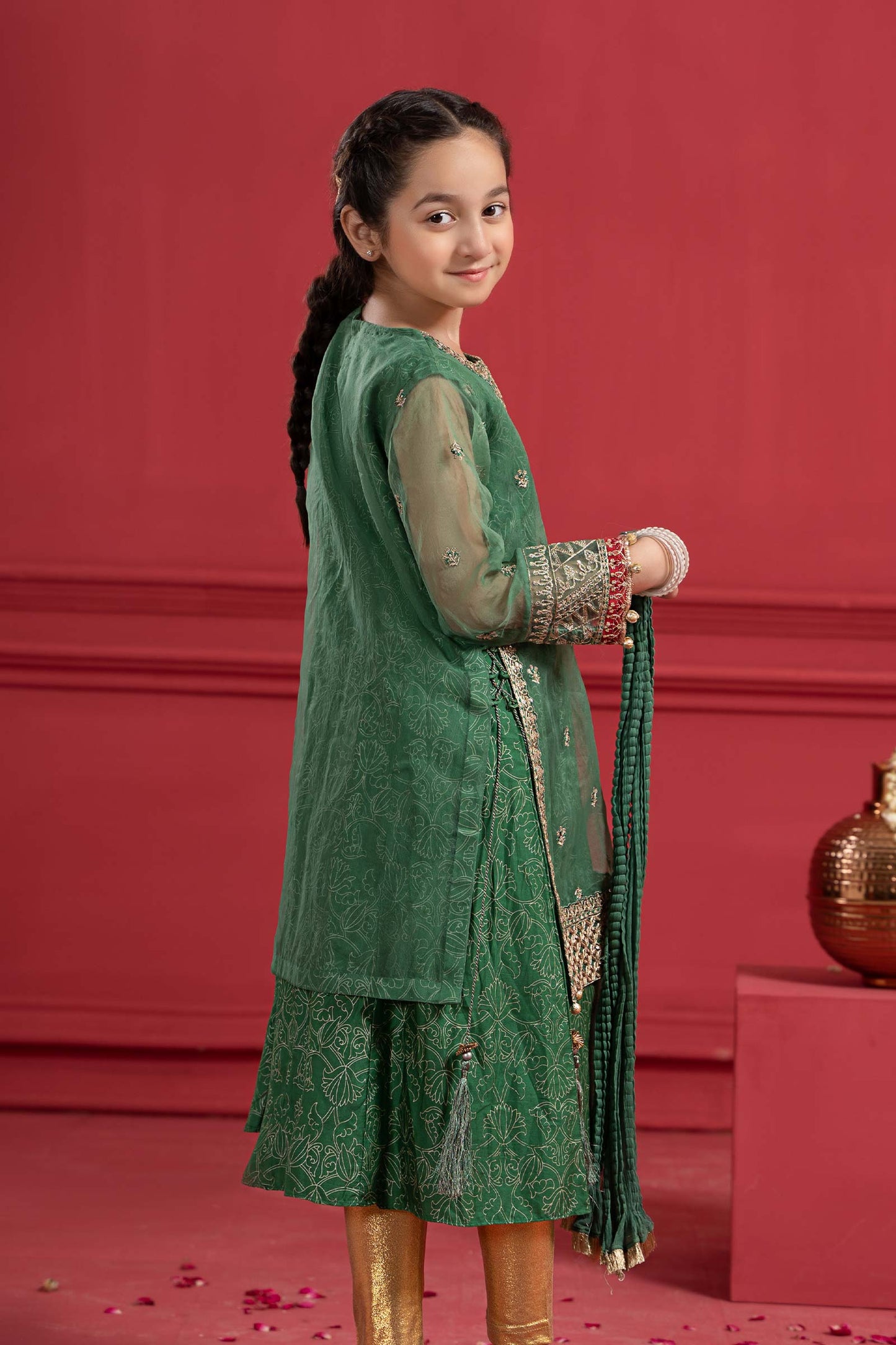 Maria B | Suit Green MKS-W23-21 - Libasekhas