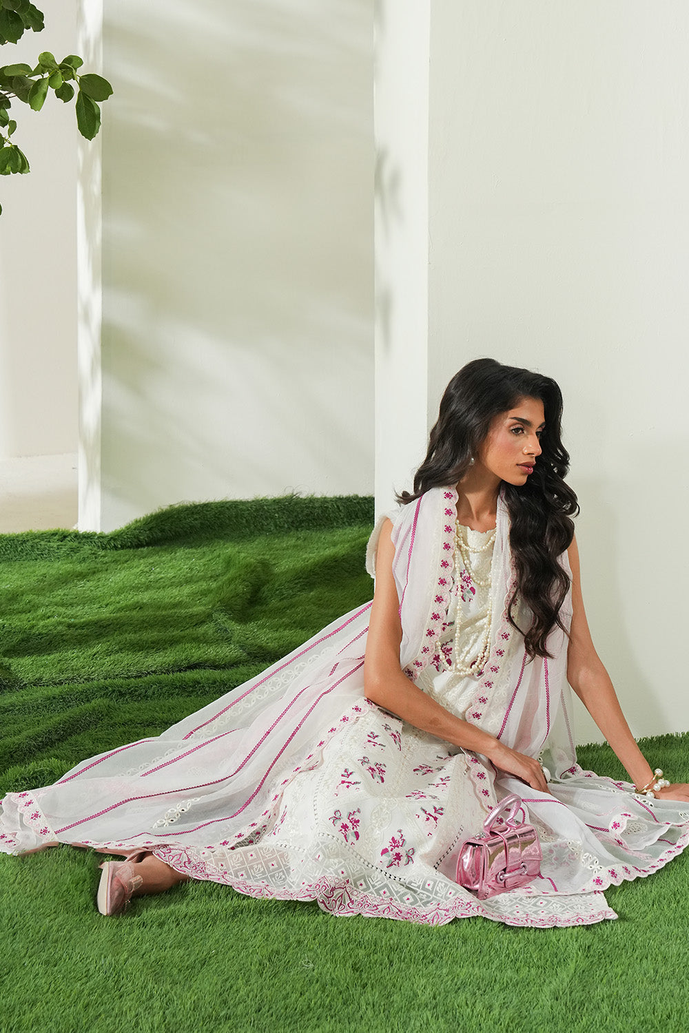 Maryum N Maria | Soiree Lawn | Frosted Meadow