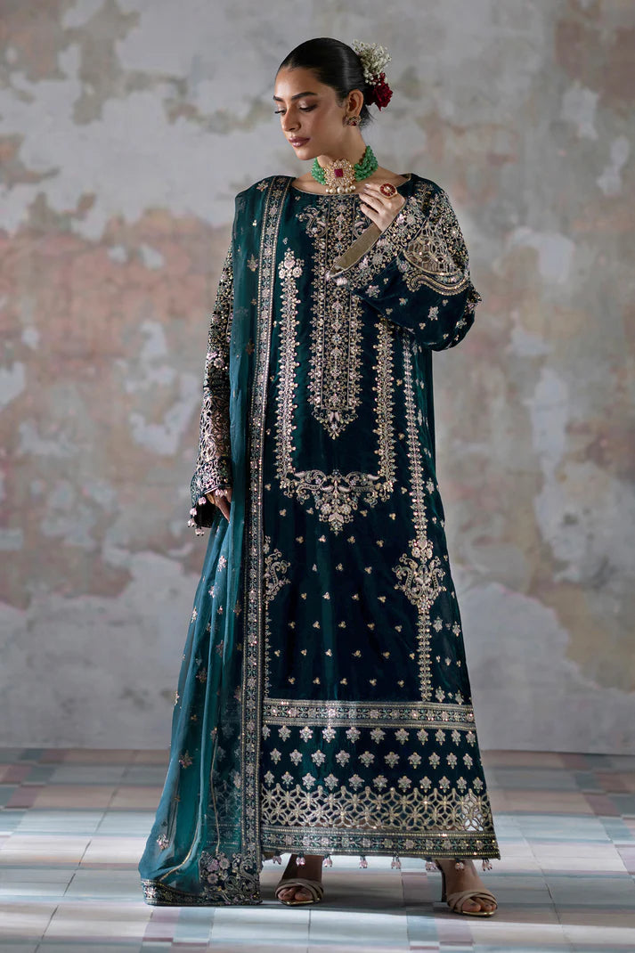 Emaan Adeel | Zarposh Velvet Collection | Meher